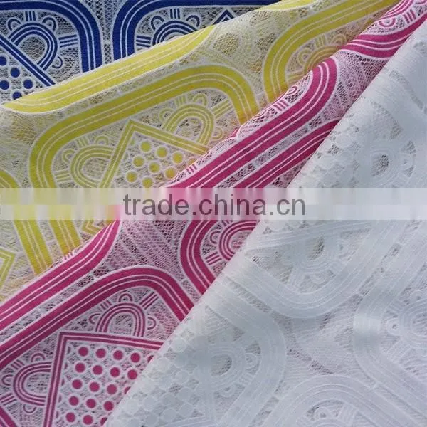(YH006#)guipure Lace Swiss French Cord Lace Fabric photo-2