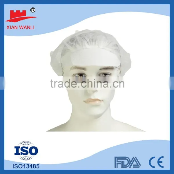 Medical Surgical Disposable Nonwoven Printed Disposable Snood Cap photo-3