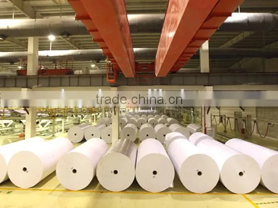 China Mills High Quality C2S Two Sides Coated Glossy Art Paper Roll photo-3