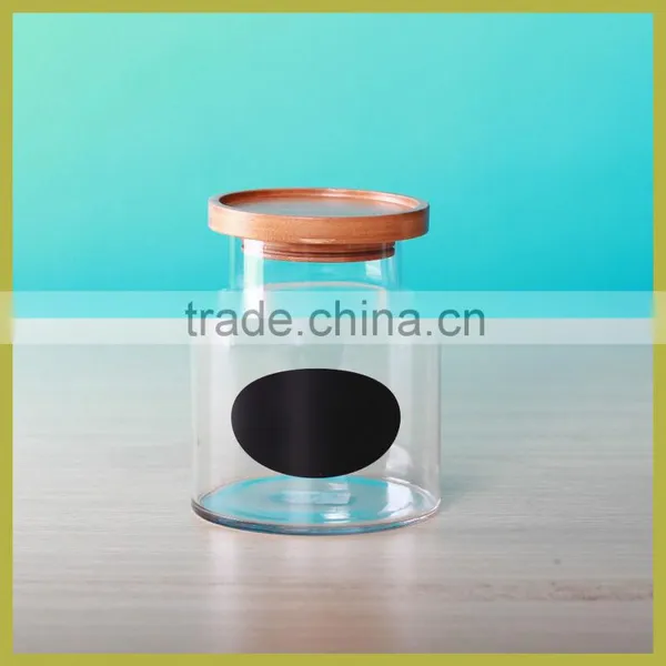 Hot Sale Glass Jar With Acacia Wooden Lids photo-3