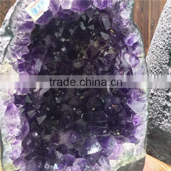 Natural Brazil Amethyst Geode Pocket With Different Shapes Home Decoration photo-6