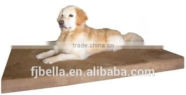 Luxury Memory Foam Dog Pet Bed Durable Waterproof With Rewashable MicroSuede Cover Non-skip Backing