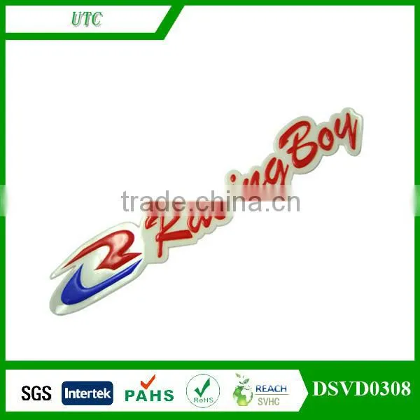 Tear-resistant Good Touching Feeling TPU High Frequency Label With Embossed Logo