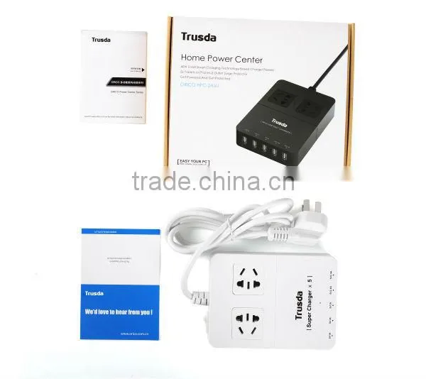 CE,ROHS,FCC Approved Usb Charger ODM/OEM Quick Delivery (E230541) PSE 5-PORT USB Charger With Smart IC photo-4