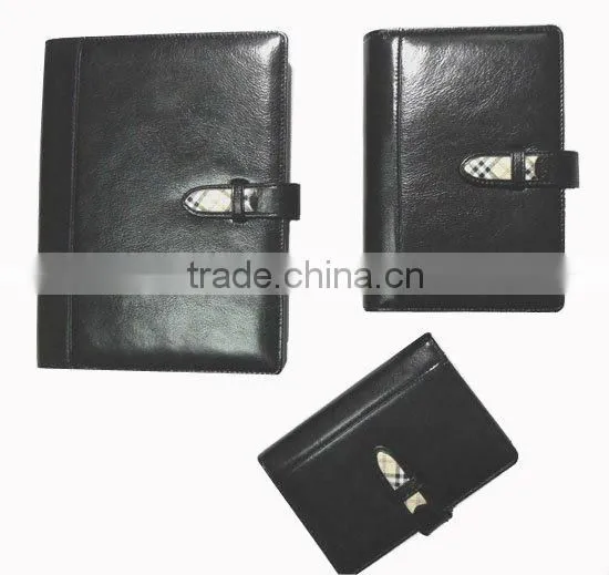2015 New 6 Ring Leather Organizer Agenda Organizer Notebook photo-2