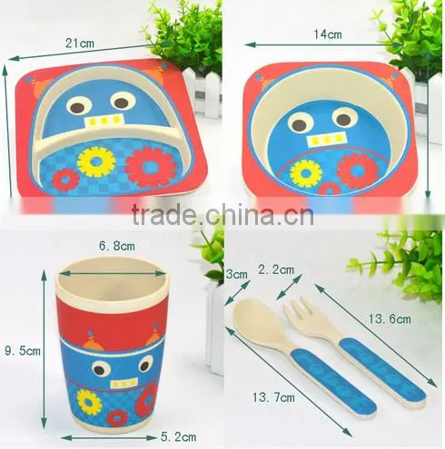 Set of Melamine Dinner Plate Tray in Stock photo-2