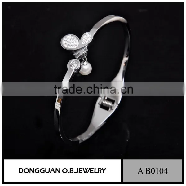 Newest Design Fashion Lovely Jewelry Bracelet With White Gold Plated With Fox photo-4