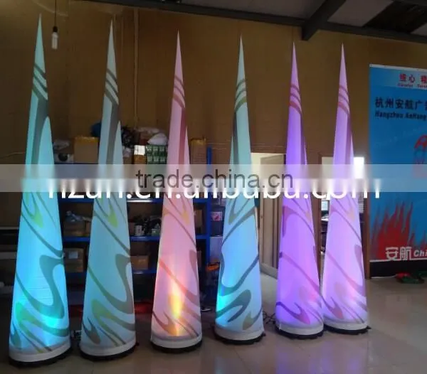 Led Inflatable Cone and Tusk Decoration/wedding Decor photo-5