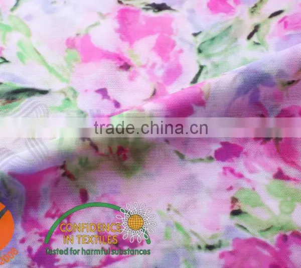 83% Polyester,17% Spandex,20D+70D Semi-dull Power Mesh Fabric for Underwear, Bra,fashion Wear photo-2