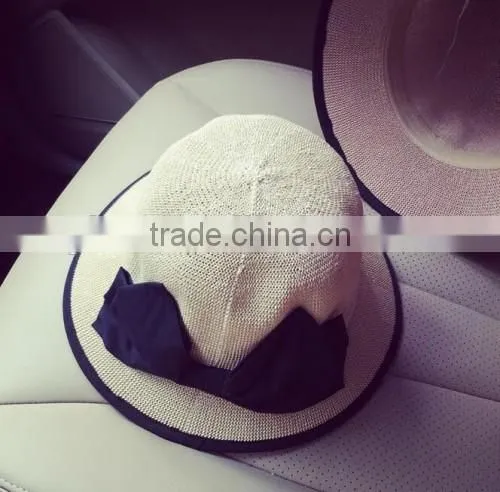 Wholesale Original Spring Autumn Sunshine Hat Factory Direct Latest Cheaper Colombian Straw Hat 2016 photo-2
