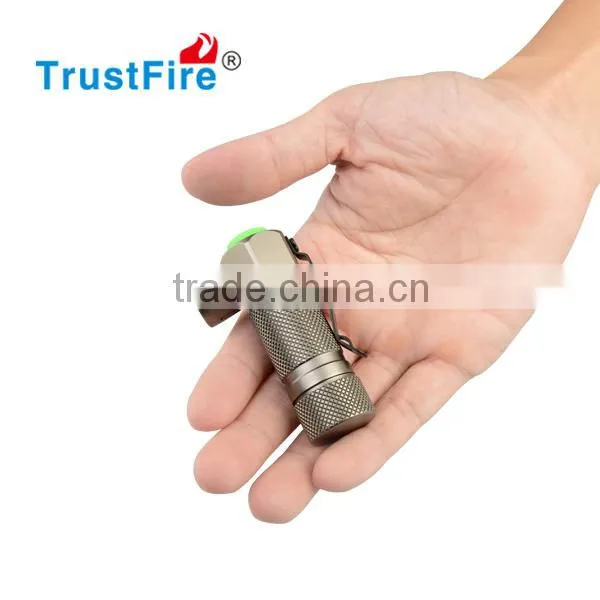 Trustfire LED Mini Keychainrechargeable Torch Led Stainless Steel Pocket Flashlight photo-5