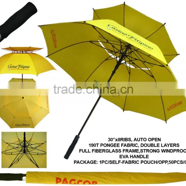 2015 Fujian Rainbow Promotional Golf Umbrella photo-5