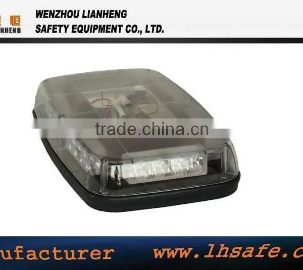 Amber Flashing Warning Light Emergency Car Magnetic Mount Mini Roof Light Bar TBD8180XA photo-4