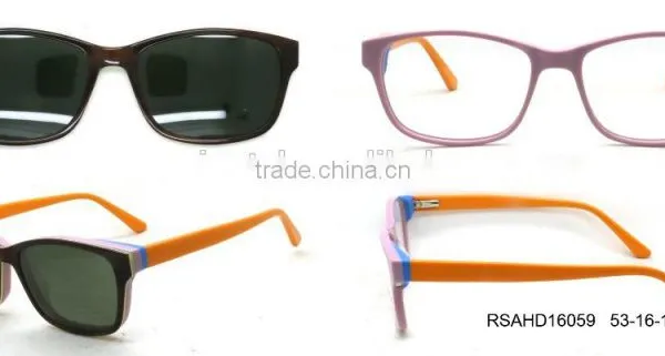 CLIP-ON New Design Acetate High Quality Frames