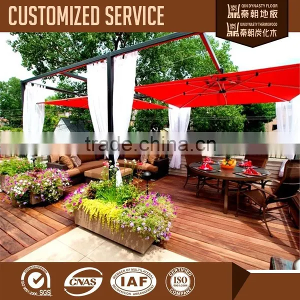 Thermally Modified Wood Decking