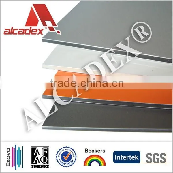 Alcadex ISO Standard Pe And Pvdf Coated Aluminium Composite Panel photo-3