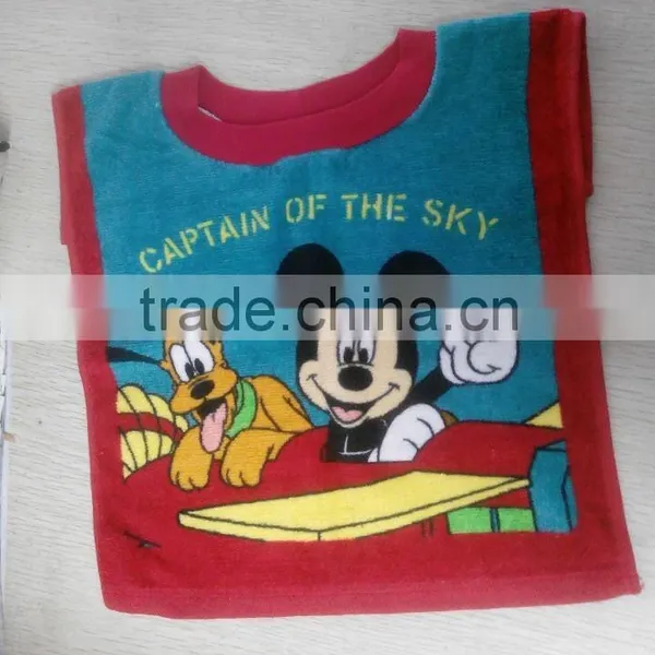 1PC PRINTING COTTON CHILDREN TOWEL SCARF photo-2