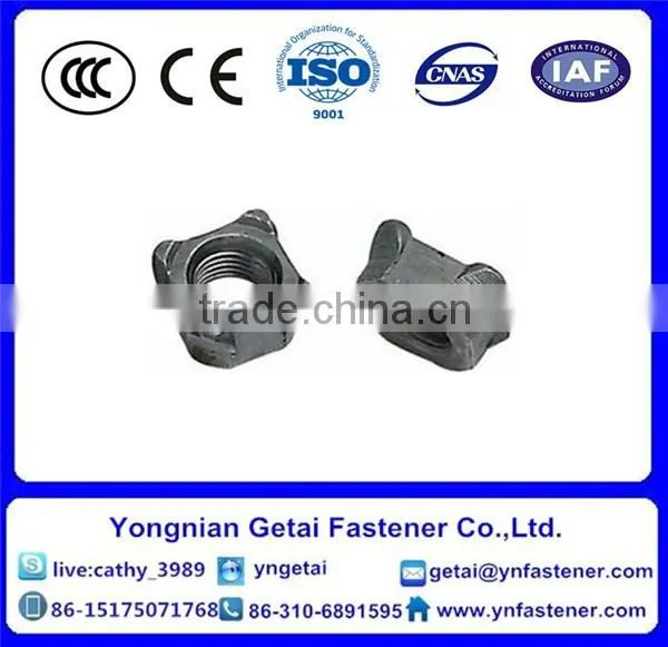 Square Nuts DIN928 Carbon Steel M10 Hot Dip Galvanizing photo-3