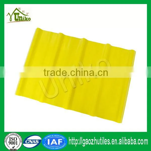 1.5mm Opal Milk White Lake Blue Sky Blue Frp Plate for Carport