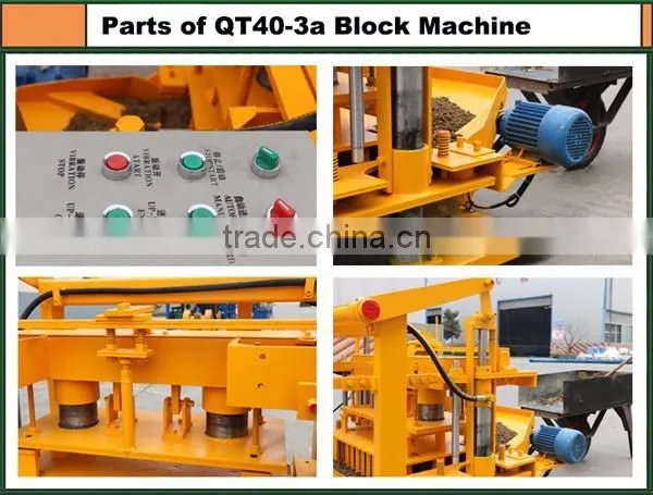 QT40-3A Stable Performance Factory Price Block Making Manufacturer Brick Block Making Machine Selling photo-2