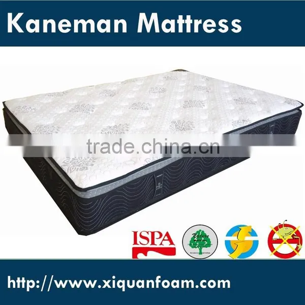 10 Years Warranty Compressed Double Pillow Top High End Hotel Mattress photo-6