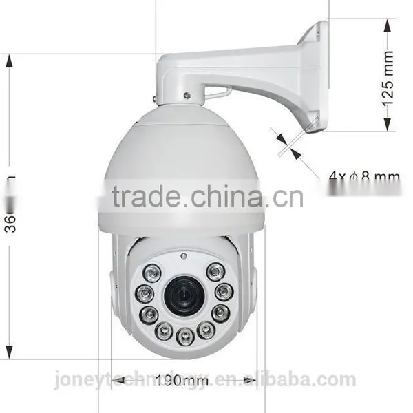 4 Inch Mini Analog High Speed Auto Tracking PTZ Dome Camera photo-5
