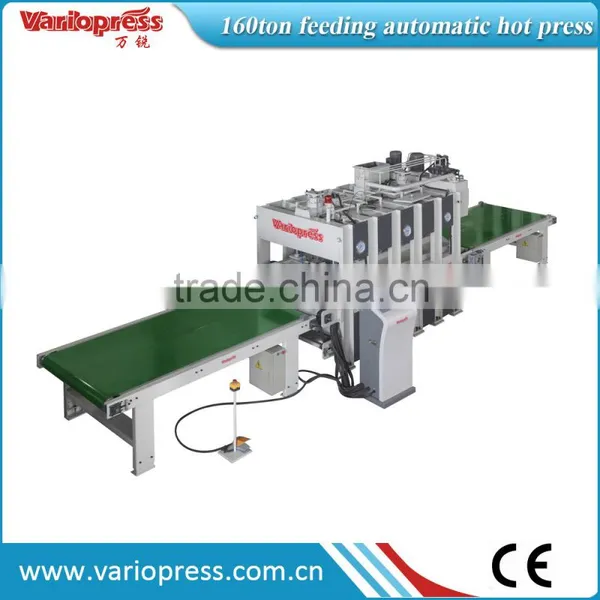 China Factory Automatic Feeding and Discharging Hot Press Machine
