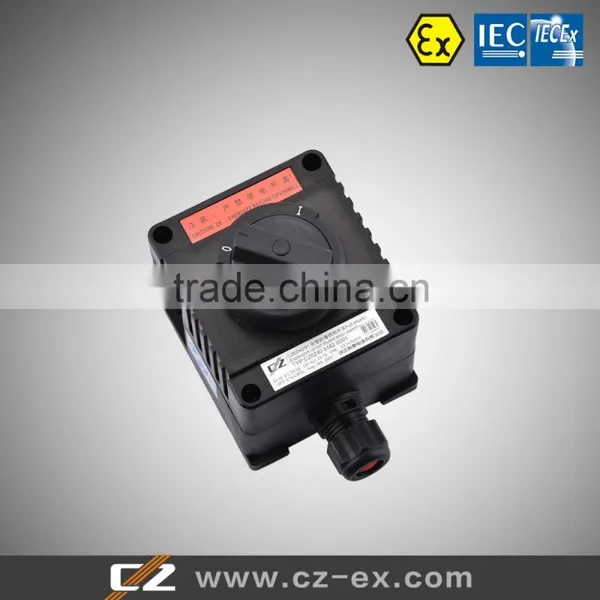 IECEx ATEX International Certification Full Plastic Explosion-proof Illumination Switches photo-4