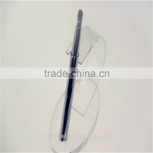 Mini Silver Retractable Lip Brush,Synthetic Makeup Lip Brush photo-2