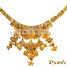 22 K Gold Bridal Necklace Sets, Kundan Necklace Sets, Kundan Jewellery photo-2