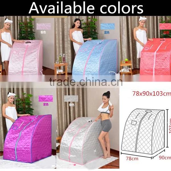 1200W 2L Capality One Person Home Portable Steam Sauna Room photo-4