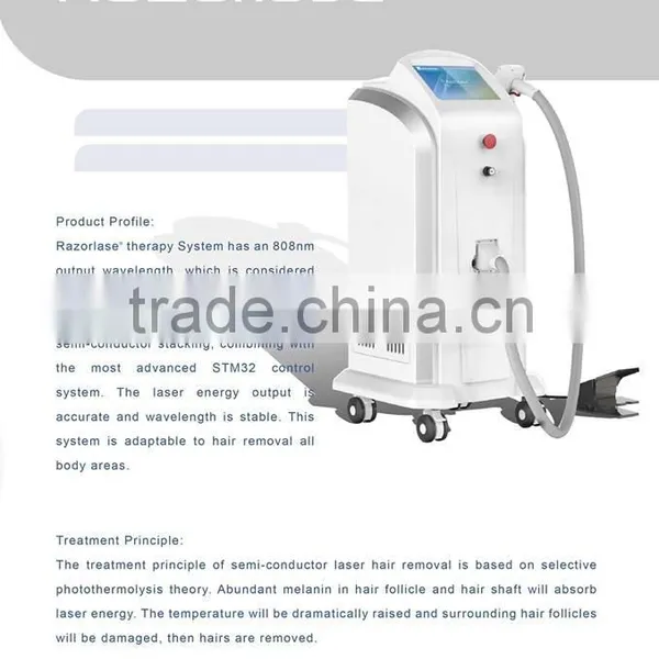 Best Price Medical ce Marked 808nm Diode Laser Hair Removal Machine photo-2