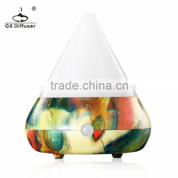 Newest Painting Color Christmas Hat Shape Infrared Function Aromatherapy Essential Oil Diffuser GX DIFFUSER photo-2