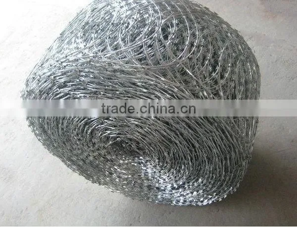 Concertina Razor Barbed Wire BTO-22/low Price Concertina Razor Barbed Wire/Galvanized Razor Barbed Wire(Anping Factory) photo-4