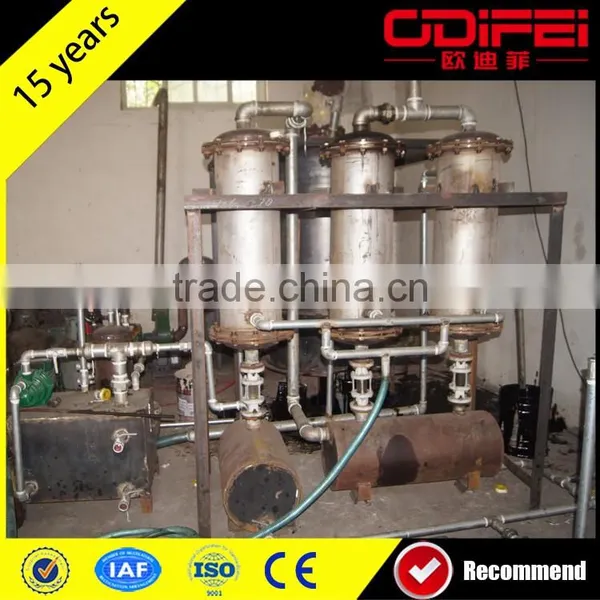 Plastic Waste Lubrication Oil Refining System for Wholesales
