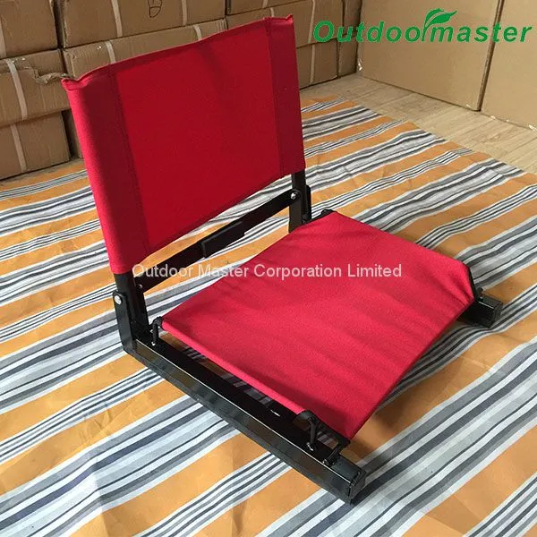 Portable Cheap Take Easy Folding Red Football Stadium Seat photo-2