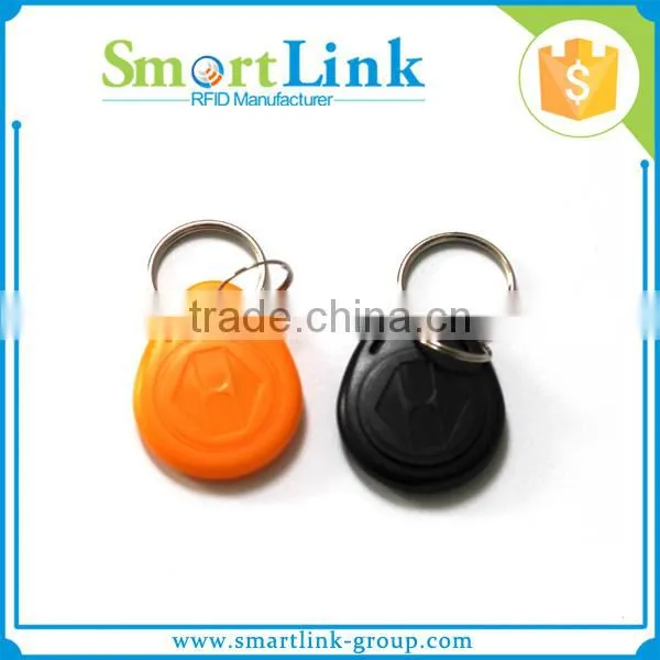 Economic RFID ABS Keychain, RFID Blank Key Charm With Consecutive Code Engraving, RFID Key Tag photo-3