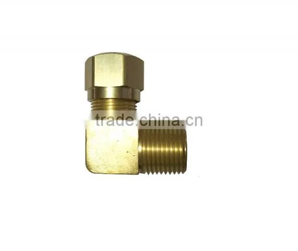 969 Male Elbow ,Air Brake Fittings for Nylon Tube, Brass Valve photo-3