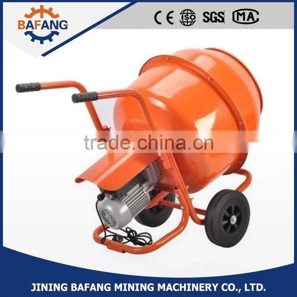 Handle Concrete Mixer/ Mini Construction Used Cenent Mixing Machine photo-5