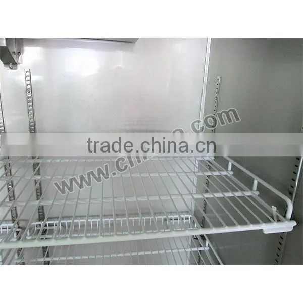 1000L Two Door Stainless Steel Commercial Beverage Cooler/Upright Beverage Cooler/4 Door Beverage Cooler photo-6