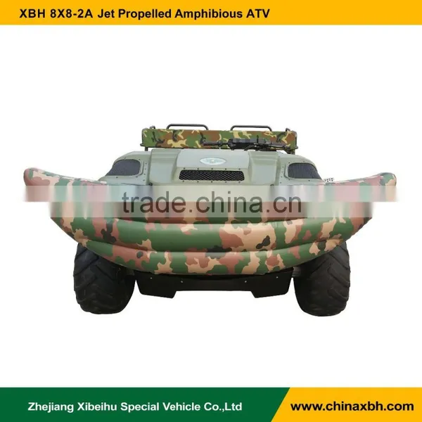 XBH 8x8-2A Jet Propelled Vehicle Tank Atv Amphibious ATV All Terrain Vehicle Amphibious Boat photo-2