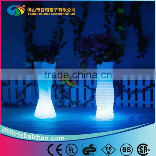 LED Plastic Home Flower Pot photo-3