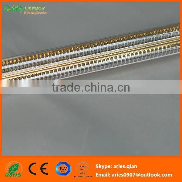 Quickly 11mm Diameter Twin Tube Near Infrared Halogen Heating Element photo-5