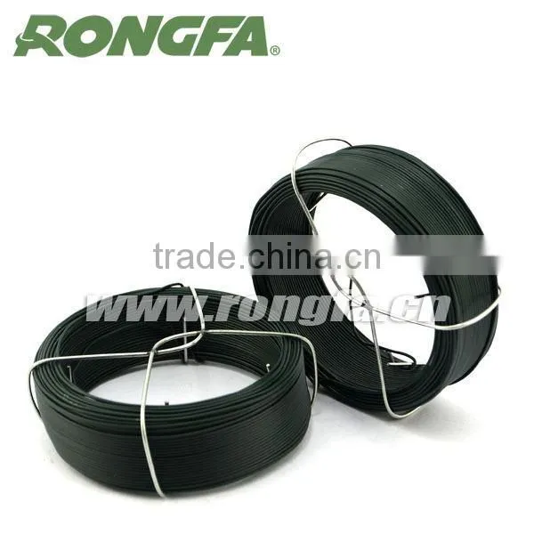 Green Round Plastic Coated Iron Wire photo-3