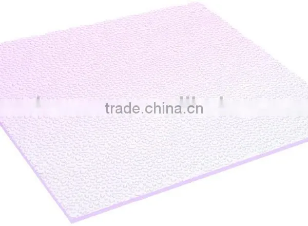 NIR Control Greenhoust Plasitc Polycarbonate Solid Embossed Sheet (Pearly GREEN Embossed) photo-3