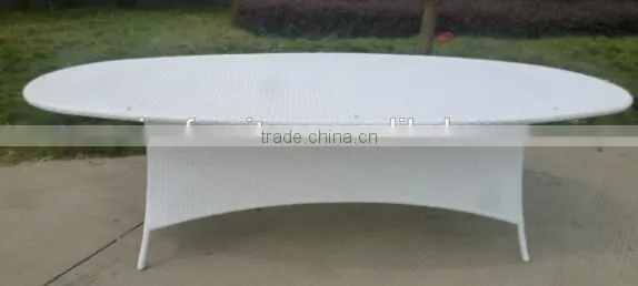 F-used Outdoor Furniture Garden Synthetic Rattan Dining Set (2072T+2072C ) photo-5