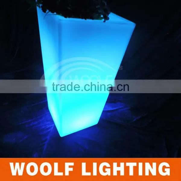 Charming Garden Square Waterproof LED Lighting Glow Flower Pot photo-5
