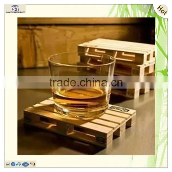 Продажа мини-квадратных и прямоугольных деревянных подставок для стаканов photo-2