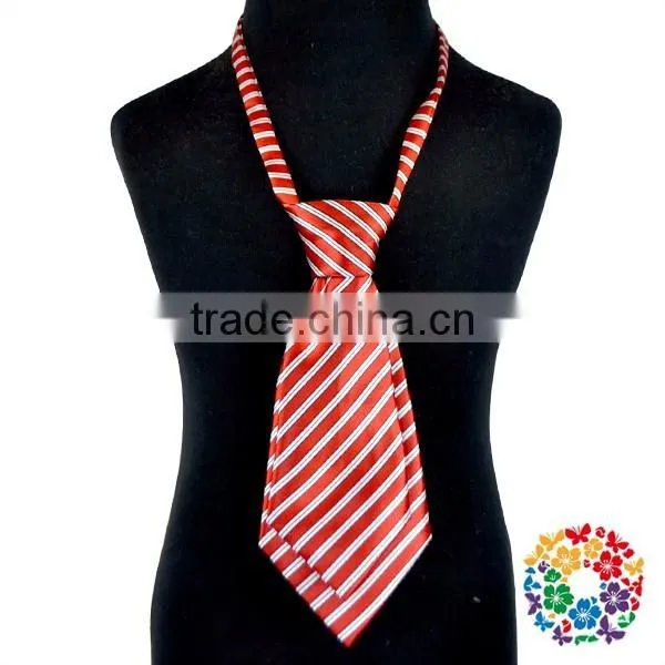 High Quality Fashion Polyester Necktie For Baby Neckwear Tie photo-5
