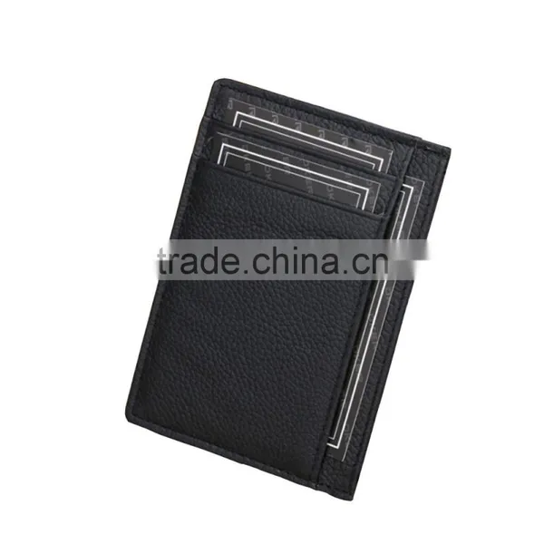 Rfid Business Leather Credit Card Hold and Genuine Leather Coin Purse photo-3